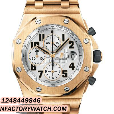 3A愛彼 AP Royal Oak Offshore皇家橡樹離岸系列 26170OR.OO.1000OR.01 亞洲7750自動計時 實心316L不鏽鋼