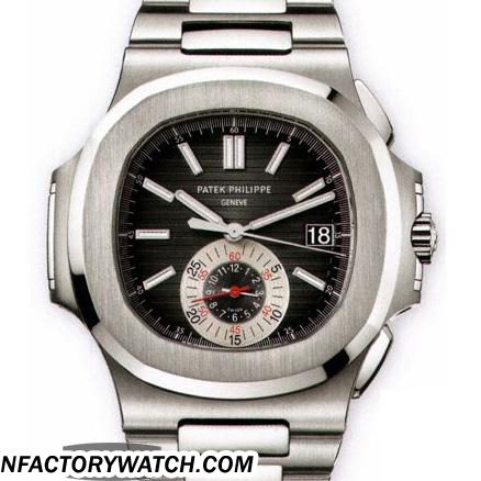 3A百達翡麗PATEK PHILIPPE Nautilus系列 5980/1A 316L實心精鋼錶殼 防刮藍寶石水晶透膜