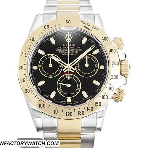 3A勞力士Rolex Daytona 迪通拿 116523 黑面 V2 完美版