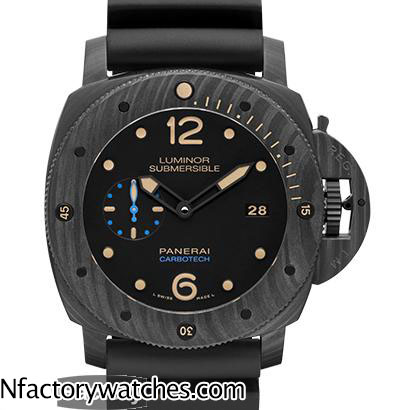 3A沛納海 Panerai LUMINOR SUBMERSIBLE 1950 CARBOTECH ™ 3 DAYS AUTOMATIC PAM00616 Pam616