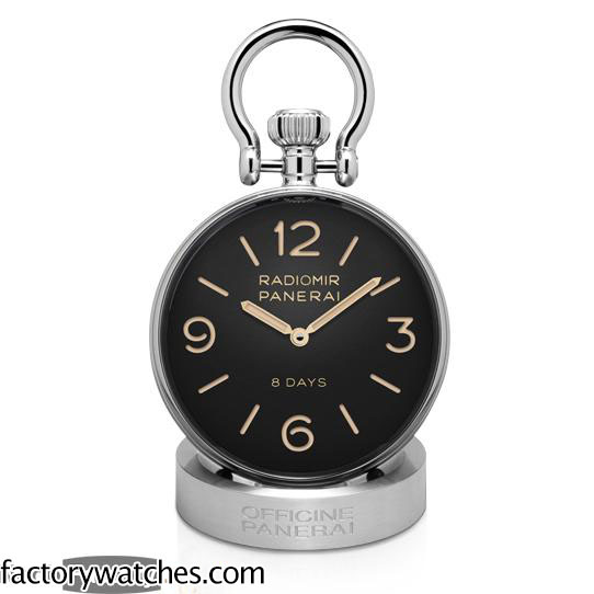 3A沛納海 Panerai TABLE CLOCK PAM00581 Pam581 316L不鏽鋼 無錶蒙亞克力 超級夜光錶帶無