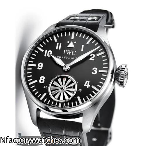 3A萬國IWC BIG PILOT 大型飛行員 Markus Bühler IW5003 亞洲6497手動 316L不鏽鋼 藍寶石水晶玻璃