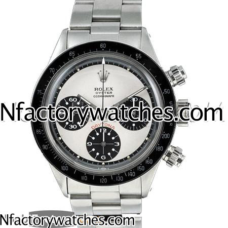 3A勞力士 Rolex Oyster Cosmograph Daytona Chronograph 迪通拿 6263 上海ETA7750自動計時機芯 316L不鏽鋼 熊貓錶盤