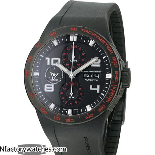 3A保時捷 Porsche Design Flat Six 6340.43.43.1169 亞洲7750自動計時機芯 藍寶石水晶玻璃 