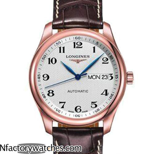 3A浪琴Longines Master Collection 名匠 L2.755.8.78.3 316L不鏽鋼 電鍍18k玫瑰金