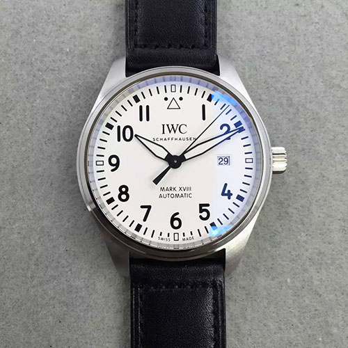 3A萬國 IWC 馬克18系列白面 搭載2892計時機芯 藍寶石玻璃 316精鋼 KW出品