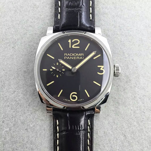 3A沛納海 Panerai Radiomir小手系列pam512 搭載P999/1手動機芯 藍寶石玻璃