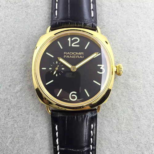 3A沛納海 Panerai Radiomir小手系列pam378 搭載P999手動機芯 316精鋼 直徑42mm KW出品 