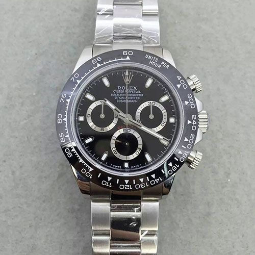 3A勞力士 Rolex 迪通拿 Daytona 巴塞爾錶 展最熱門款式陶瓷圈鋼款 搭載7750機芯 BP出品 超強夜光