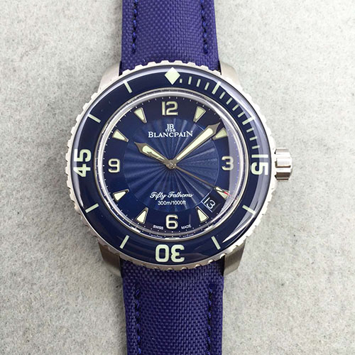 3A寶鉑 Blancpain 五十尋藍色 316精鋼 N廠出品