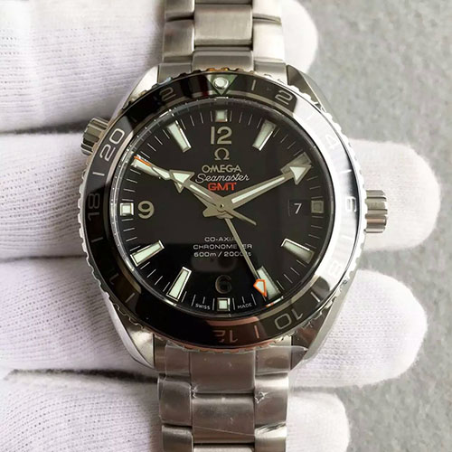 3A歐米茄 Omega 新海馬系列GMT 兩地時區 搭載8605機芯 KW出品