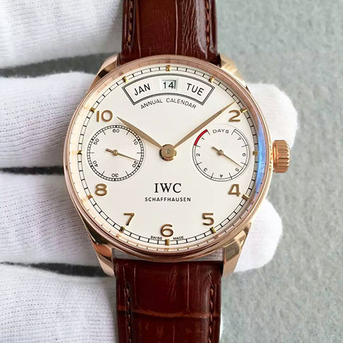 3A萬國 IWC 葡萄牙系列七日鏈新字面 搭載自動機械機芯 獨立小秒針 真動能顯示