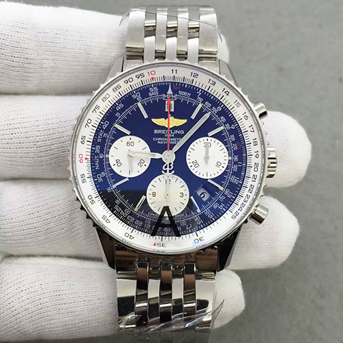 3A百年靈 Breitling 航空計時系列藍面“太陽的后裔”同款 搭載7750機芯 藍寶石鏡面 JF出品