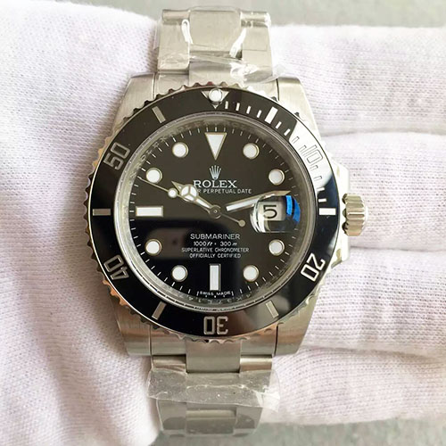 3A勞力士 Rolex V6S黑鬼 搭載3135機芯 316精鋼 N廠出品