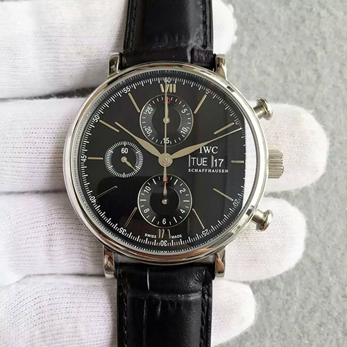 3A萬國 IWC 波濤菲諾 ChronoGraph計時腕錶 系列 搭載7750機芯 316精鋼 3A出品