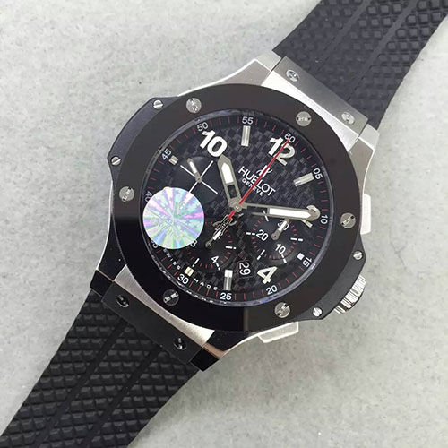 3A宇舶 Hublot 鋼殼陶瓷圈款 搭載4100機芯 藍寶石鏡面 V6出品