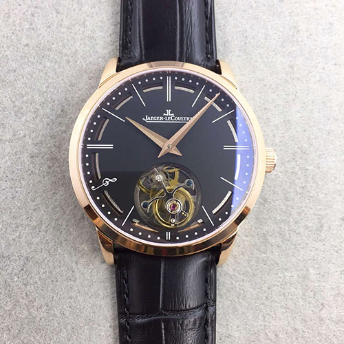 3A積家 Jaeger-LeCoultre 大師系列手動頂級真飛輪 雙面藍寶石水晶玻璃