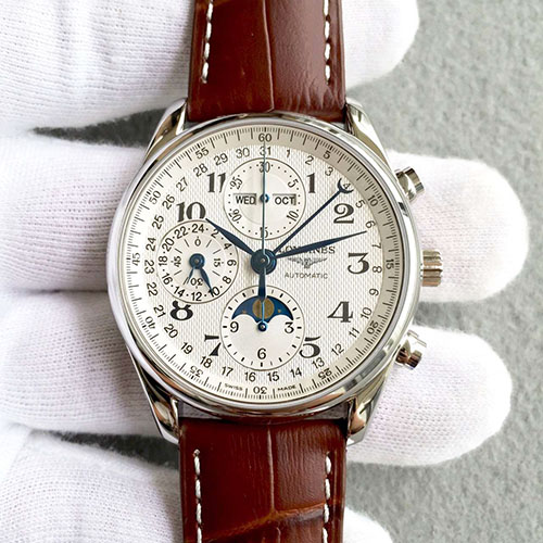 3A浪琴 Longines 名匠八針月相 搭載7750機芯 藍寶石鏡面 JF出品