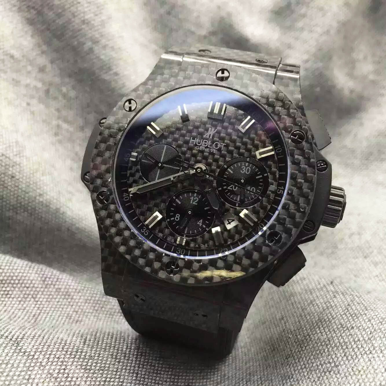 3A恒寶（HUBLOT)搭載4100全自動計時機芯（7750同時發售）精仿手錶 a貨手錶