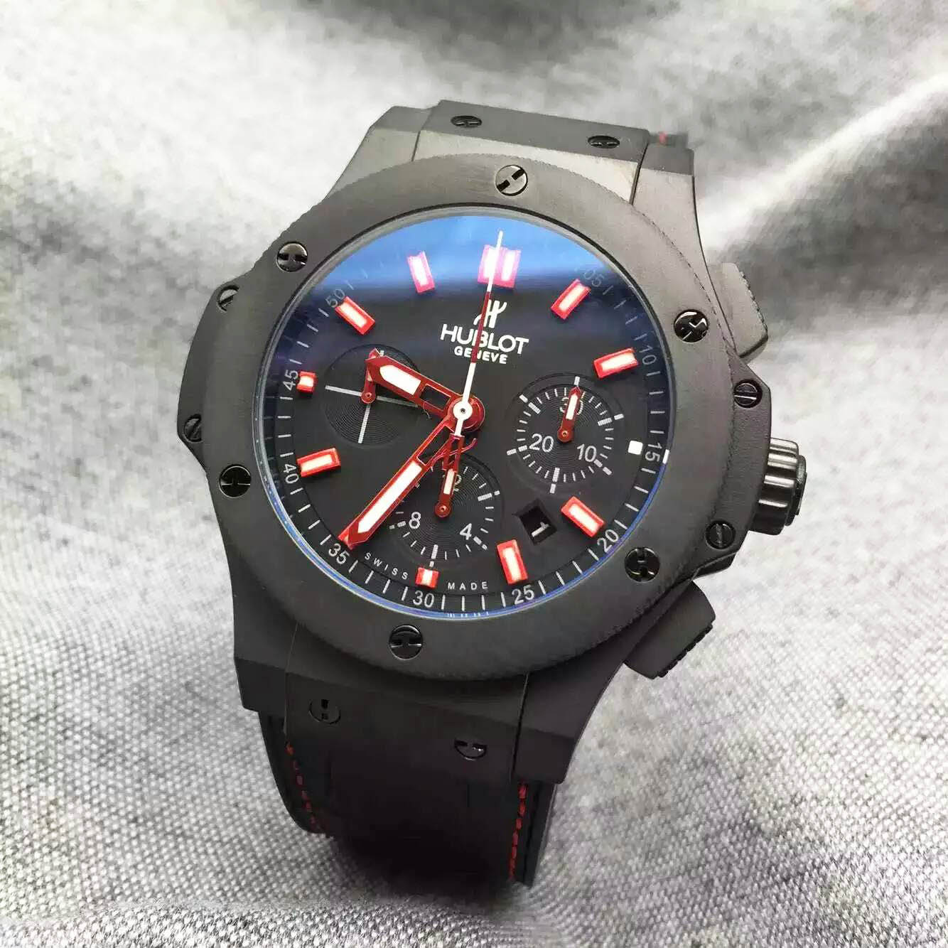 3A恒寶 HUBLOT 搭載7750全自動計時機芯 精仿手錶 a貨手錶