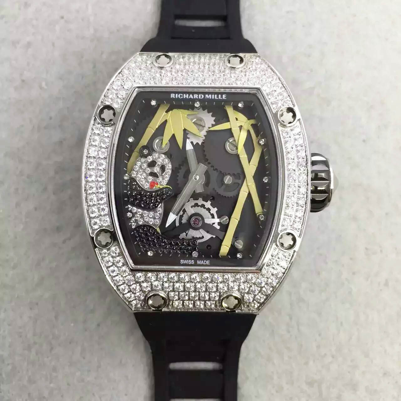 3A查理德米勒 Richard Mille 熊貓系列 精仿手錶