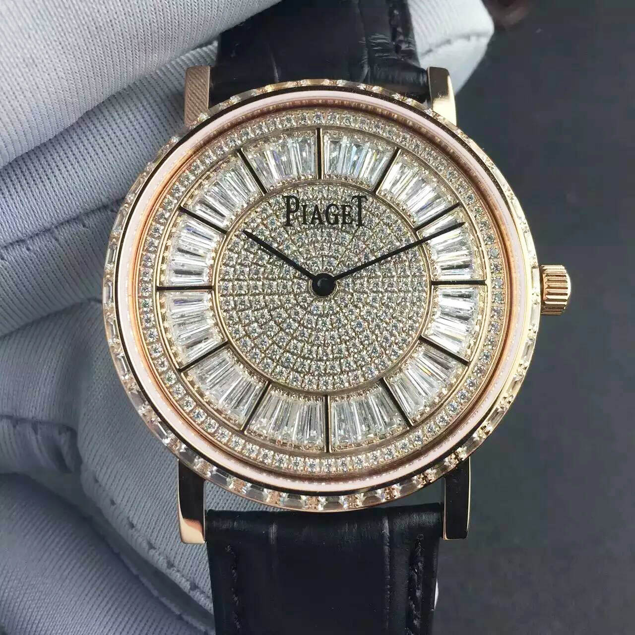 3A伯爵 PIAGET 爆款超薄滿天星金殼搭載原裝進口9015機芯