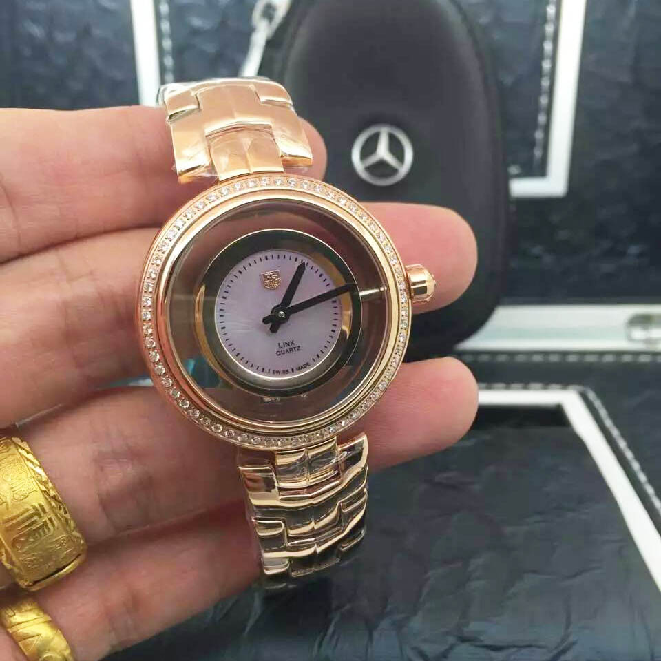 3A豪雅林肯LINK系列女款搭載Quartz石英進口機芯 熱門腕錶推薦 1:1手錶