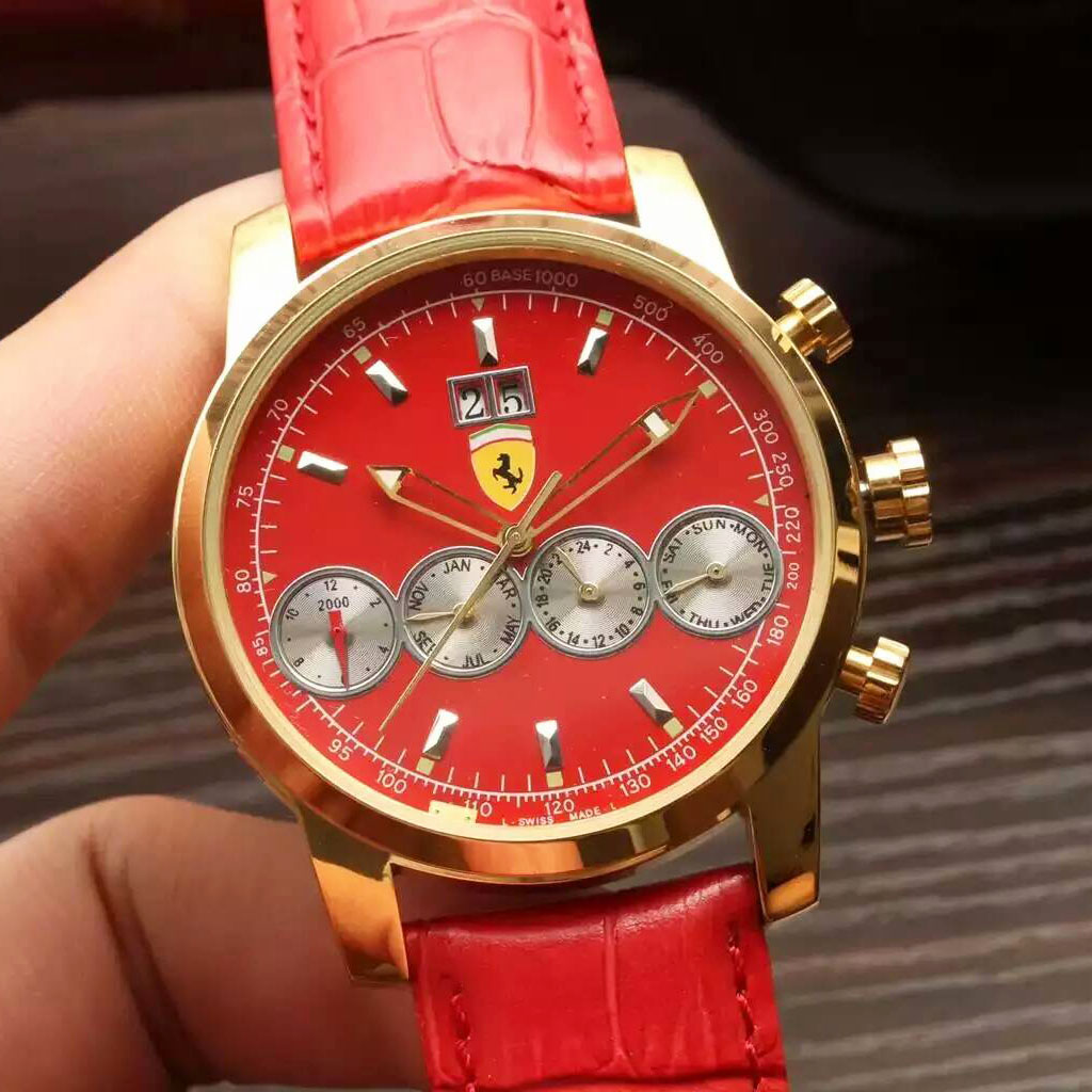 3A法拉利 Ferrari 男士腕錶 精品別致 運動賽車 全自動機械機芯