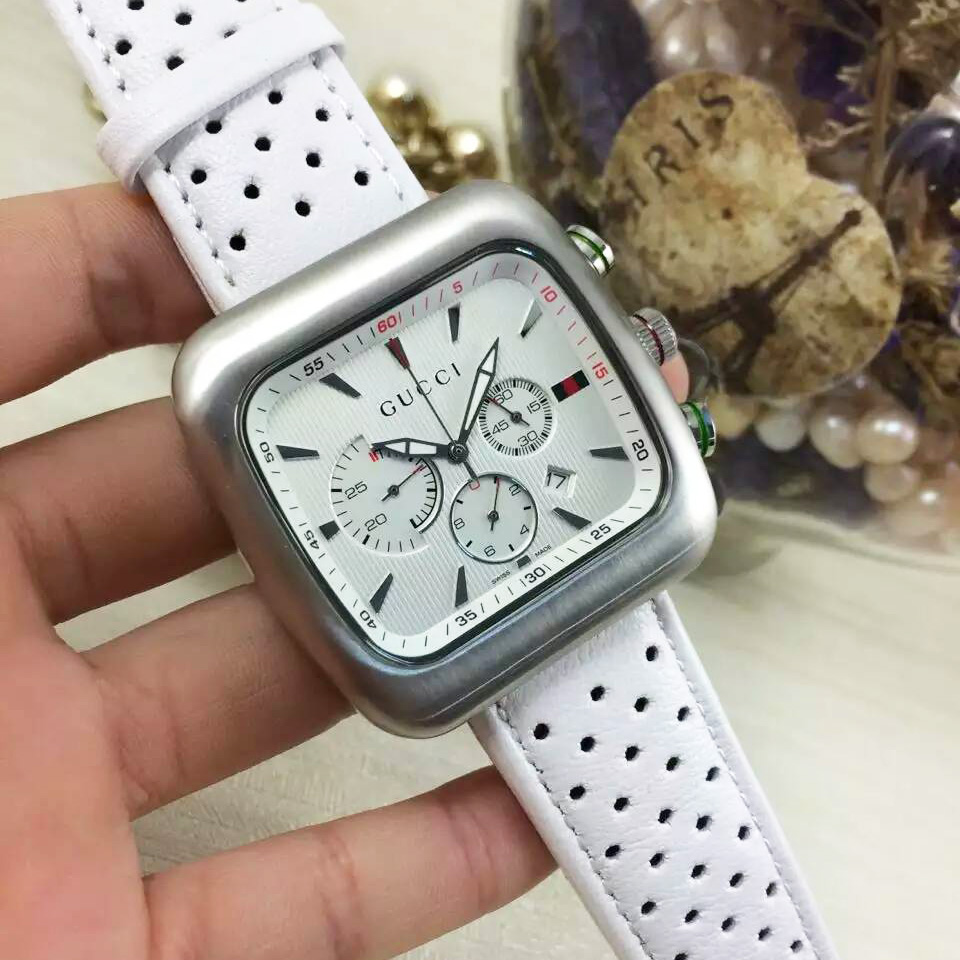 3A古馳 Gucci 男士新款最高版本獨家定制首發 精鋼錶殼 直徑約42mm