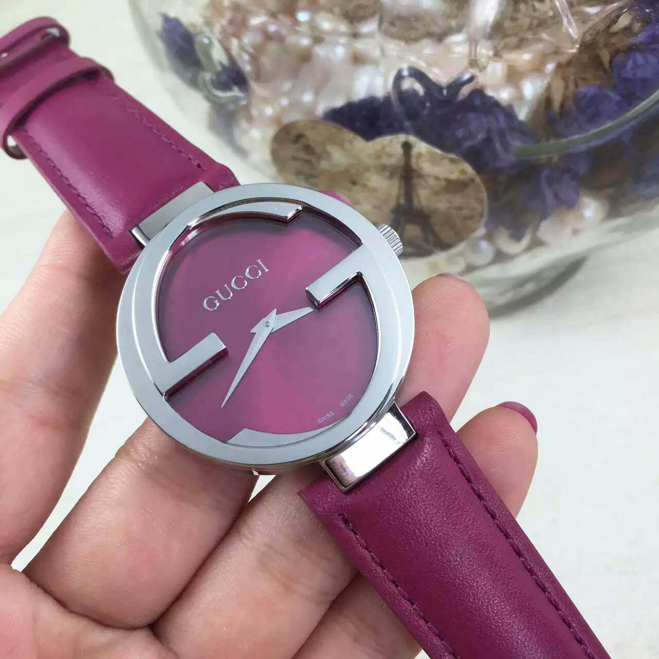 3A古馳 Gucci 專利殼形設計雙G系列