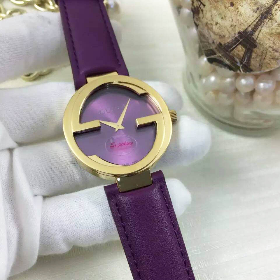 3A古馳 Gucci 專利殼形設計雙G系列 古馳專利殼形設計 2個G形 形成的錶殼