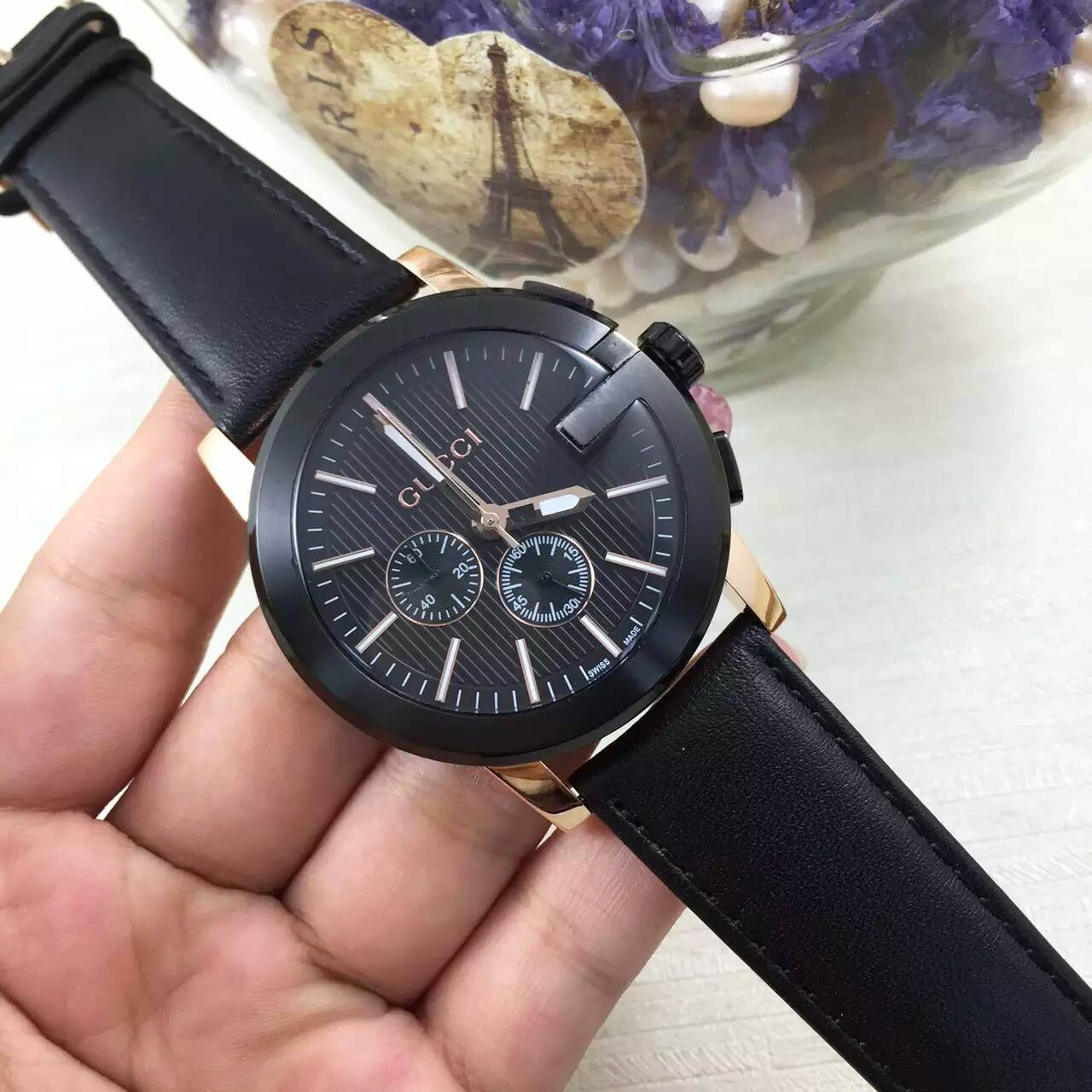 3A古馳 Gucci 單G系列男裝最高板本精品全新出貨 引領時尚