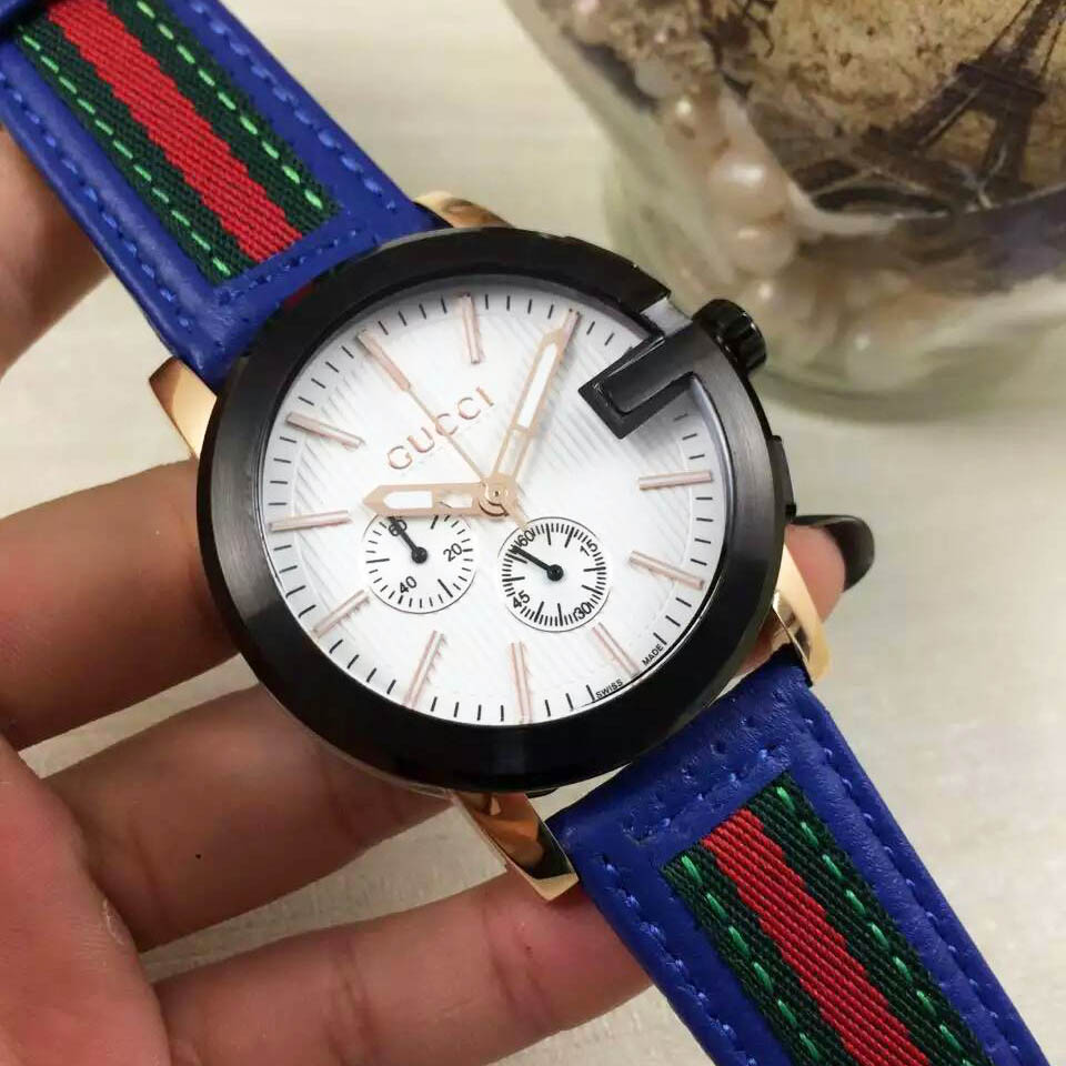 3A古馳 Gucci 單G系列男裝最高板本精品全新出貨 44mm
