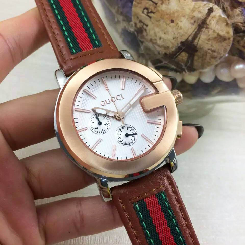 3A古馳 Gucci 單G系列男裝最高板本精品全新出貨 約44mm 酷炫潮流