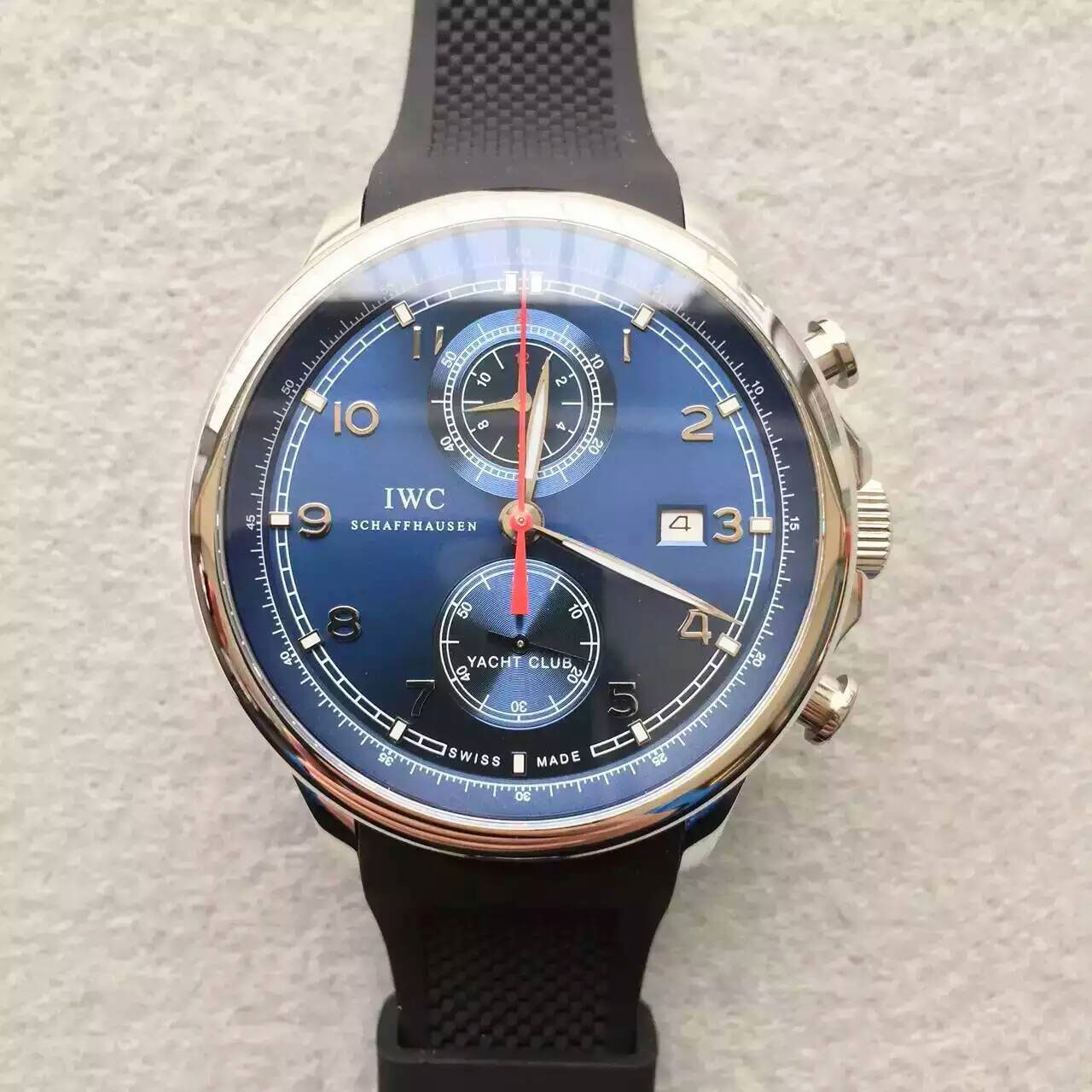 3A萬國 IWC 全新葡萄牙YACHT CLUB CHRONOGRAPH航海精英計時腕錶“海洋勇士”特別版 7750機芯