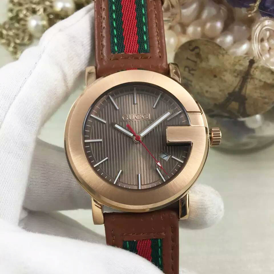 3A古馳 Gucci 獨家訂制男仕單G系列搭載進口石英機芯 直徑44MM 霸氣外露