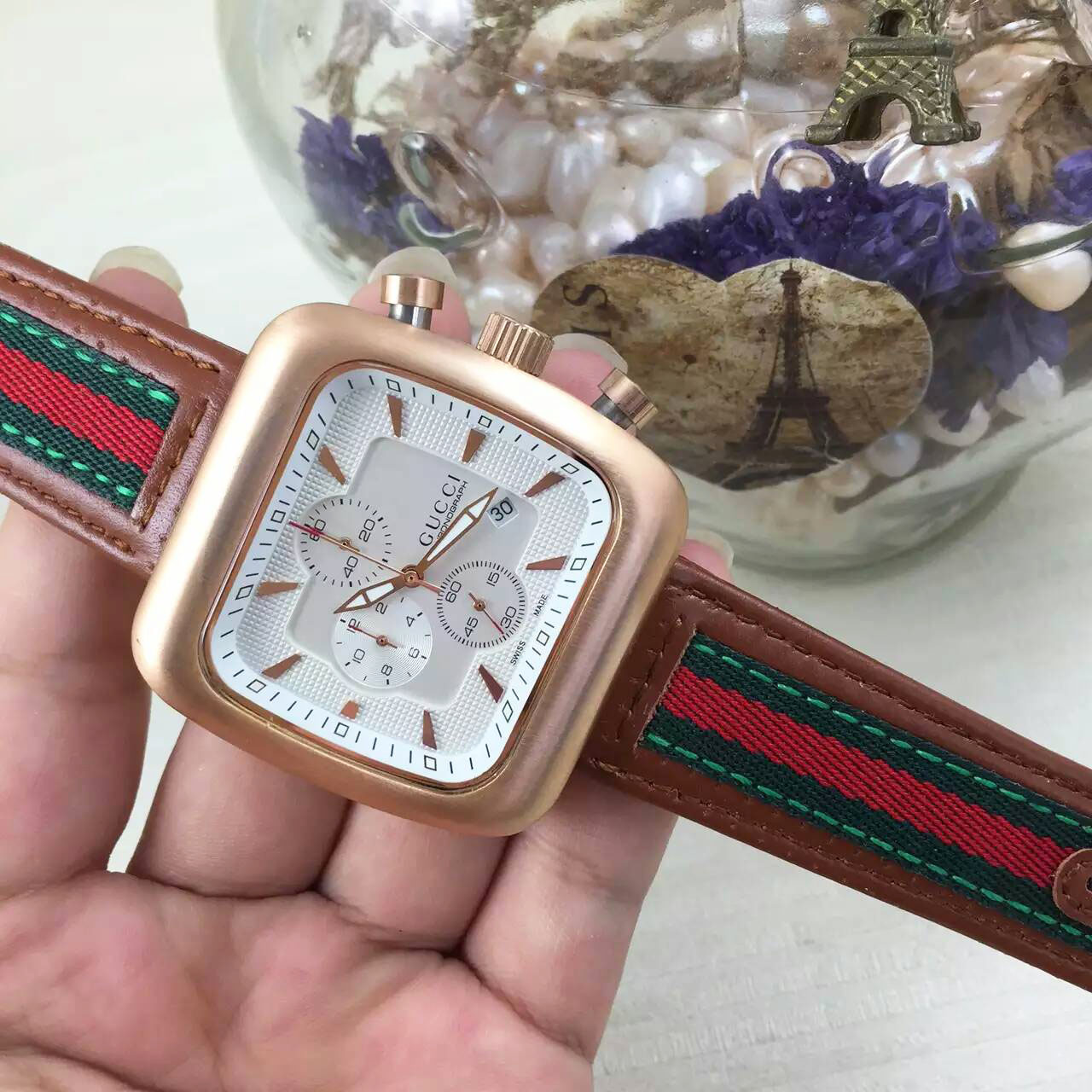 3A古馳 Gucci 男士新款最高版本首發搭載多功能石英跑秒機芯 潮流休閑永不過時款式