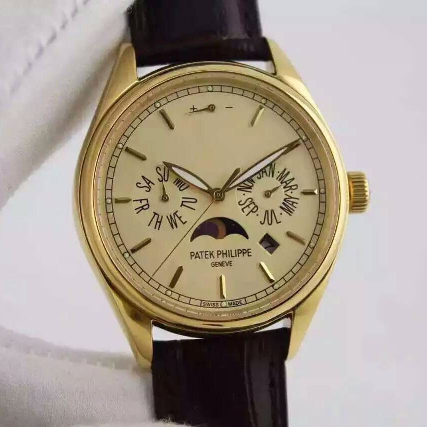 3A百達翡麗 Patek Philippe 六針多功能系列升級版搭載進口cal.324S IRM QALU機芯 功能機芯與專柜同步