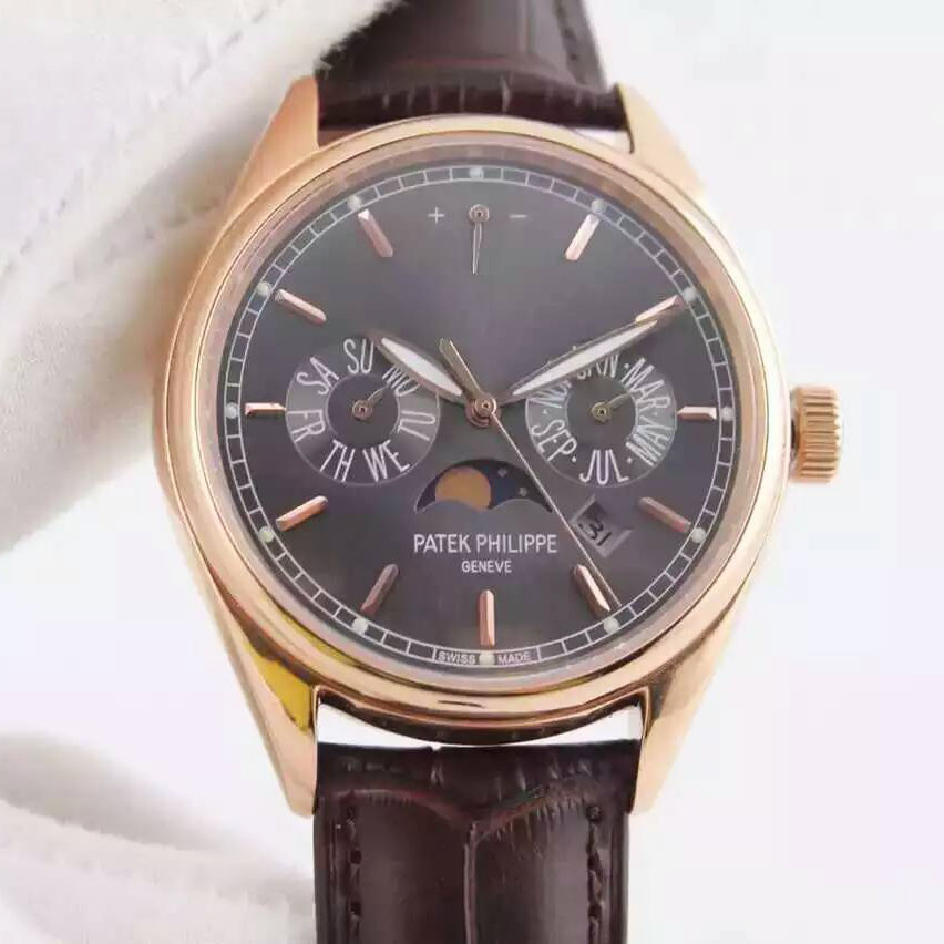 3A百達翡麗 Patek Philippe 六針多功能系列升級版搭載進口cal.324S IRM QALU機芯 原裝折疊扣