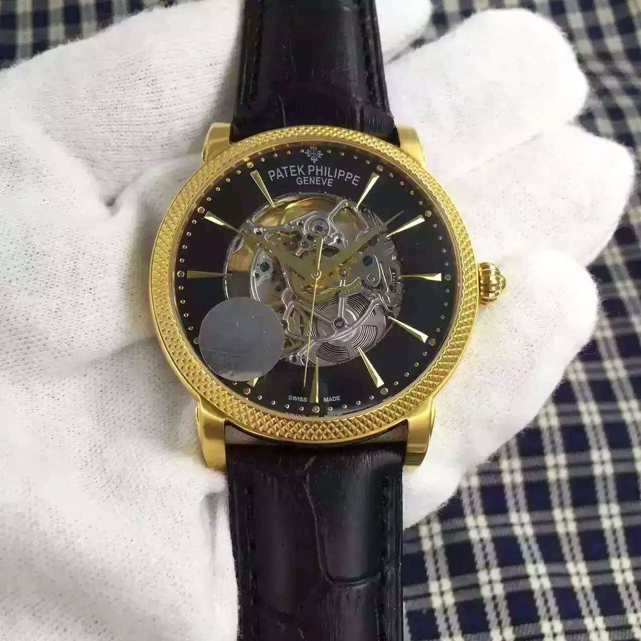 3A百達翡麗 PATEK PHILIPPE 巴塞爾錶展新秀 搭載ETA2824鏤空機芯 42mm