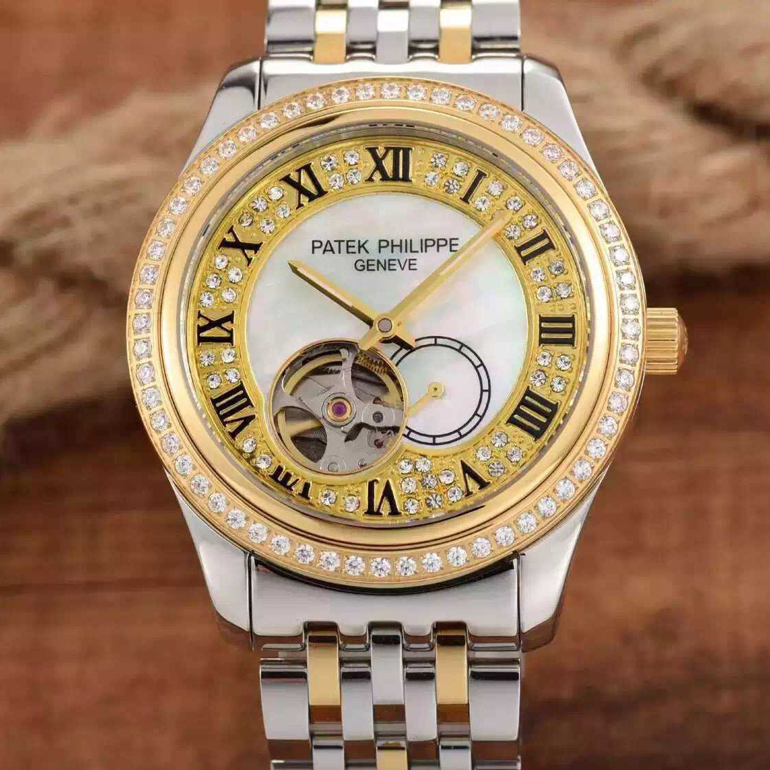 3A百達翡麗 Patek Philippe 經典款 搭載進口82S5全自動機械機芯 52課手工鑲嵌鉆石