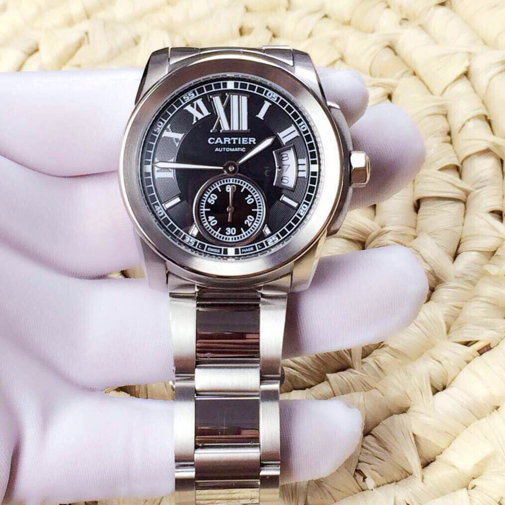 3A卡地亞 Cartier 卡歷博奢華系列 搭載WX008二針半機械機芯 42mm