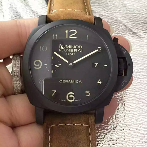 3A沛納海 Panerai Luminor系列pam441 藍寶石玻璃 純陶瓷