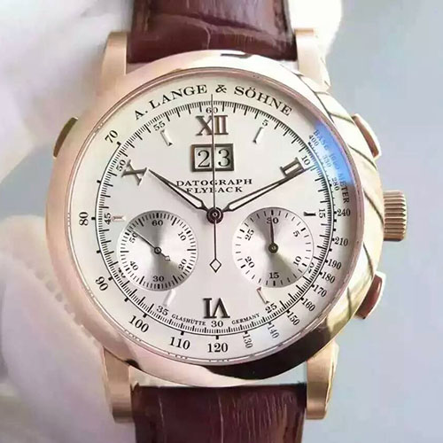 3A朗格 A. Lange & Sohne 萬年歷Datograph系列 搭載雙歷7750手動計時機芯 316L精鋼 BM精品