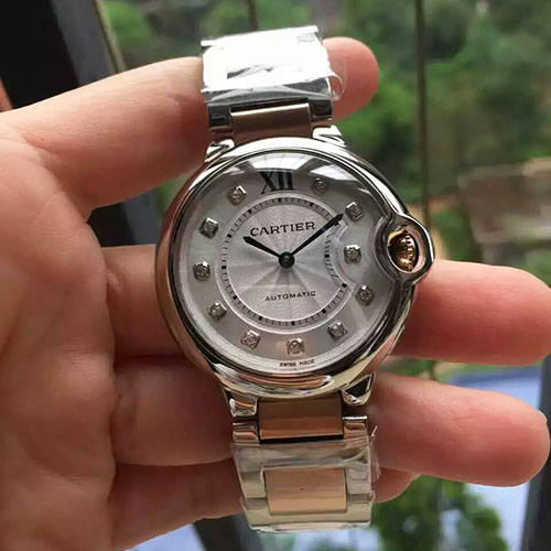 3A卡地亞 Cartier 藍氣球系列中號 搭載瑞士原裝機芯 藍寶石玻璃 36mm