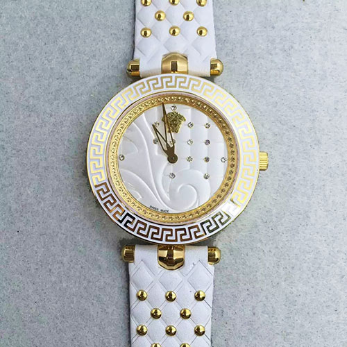 3A范思哲 Versace 新款時尚女錶 藍寶石玻璃 搭載進口瑞士機芯
