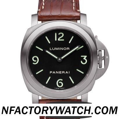 3A沛納海 Panerai LUMINOR BASE TITANIO PAM00176/PAM176  藍寶石水晶玻璃 钛金屬錶殼 三明治結構錶盤和指針