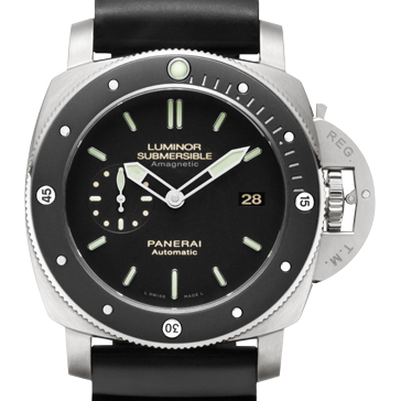 3A沛納海Panerai LUMINOR SUBMERSIBLE 1950 AMAGNETIC 3 DAYS AUTOMATIC TITANIO Pam00389/Pam389 沛納海P9000 自動機械機芯