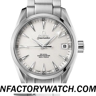 3A欧米茄Omega Seamaster海马系列Aqua Terra 150米 231.10.42.21.02.001 精钢錶壳 蓝宝石水晶镜面增透膜 白色錶盘