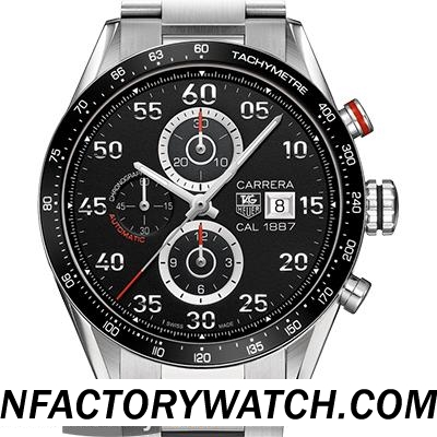 3A豪雅TAG HEUER CARRERA 卡萊拉系列 CAR2A11.BA0799 複刻的ETA7750 自動機械計時機芯